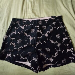 Express Black High Waist Shorts